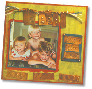 Metal Embossed Frame