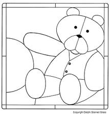 Teddy Bear Memo Board Pattern