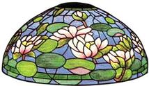 16 Waterlily lamp pattern