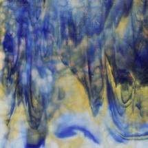 Youghiogheny White, Cobalt Blue, Amber Mottled