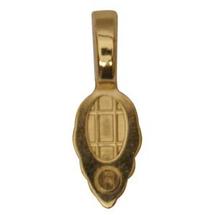 Large 18K Gold Plated Jewelry Bails - 25 Pack