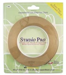 7/32 Black Lined Copper Foil - 1.25 mil