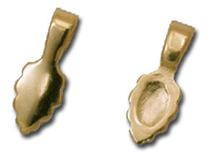 Gold Colored Jewelry Bails - Small