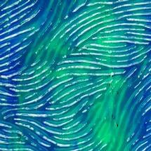 Kokomo Blue and Green Streaky Vertigo