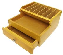 Deluxe Wooden Tool Caddy