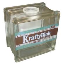 Kraftyblok 5-1/2 Clear Glass Block