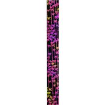 1 x 8 Bamboo Aurora Borealis on Thin Black - 90 COE