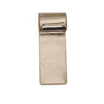 Small Silver Plated Tube Bails - 5 pack