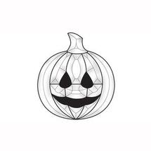 Jack-O-Lantern Bevel Cluster
