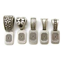 Antique Silver Variety Art Bails - 5 Pack