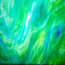 Kokomo Green, Blue and Clear Streaky