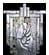 Dove Bevel Cluster - Faces Right 2