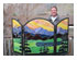 Classic Fireplace Screen Frame 2