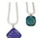 10 Medium Dichroic Celtic Pinwheels - 96 Coe 1