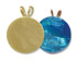 Silver Round Pendant Plates - 8 Pack 1