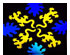 Dichroic Pre-cut Small Lizards - 90 COE 1