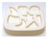 Delphi Studio Fun and Funky Cabochon Mold 1