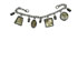 Pre-Cut Micro Thin 1-1/4 x 3/4 Glass Ovals - 4 Pack 5