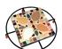 4 Square Trivet with Round Frame 1