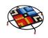 4 Square Trivet with Round Frame 2