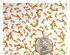 Glass Accents Dragonfly Flurry Gold Decal 1