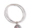 Bangle Bracelets With Double Sided Cabochon Charm 1