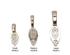 Sterling Silver Plated Jewelry Bails - Medium 4