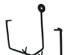 15 Square Wrought Iron Wall Display Stand 1
