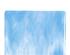 Bullseye Clear, Turquoise Blue, White Streaky - 90 COE 1