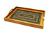 Wooden Tray With Brass Handles 2