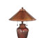 19 Van Erp Amber Mica Table Lamp  1
