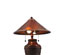 19 Van Erp Amber Mica Table Lamp  2