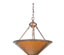 Van Erp Amber Mica Inverted Pendant Lamp 1
