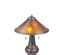 21H Van Erp Amber Mica Table Lamp  2