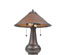 21H Van Erp Amber Mica Table Lamp  3