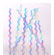 6mm Far Out Dichroic Waves On Clear - 96 COE 1