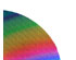 Asian Swirls Rainbow 2 On Thin Black - 96 COE 1