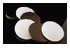 Fuseworks Ebony and Ivory Pre-Cut Circles - 90 COE 1