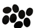 Large Pre-cut Black Ovals - 96 COE 1