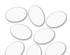 Large Pre-cut Clear Ovals - 96 COE 1