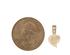 Small Sterling Silver Plated Jewelry Heart Bails - 25 Pack 1