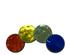 Fuseworks Dichroic Textures Pre-Cut Circles - 90 COE 1