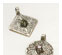 5mm Round Fine Silver Prong Setting - 5 Pack 1