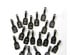 Hematite Finish Smooth Bails - 20 Pack 3