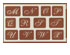 Over n Over Script Alphabet Stencil 2