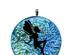 Designer Line Fairies Black Enamel Decals 1
