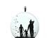 Designer Line Family Black Enamel Decals 1