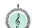 Designer Line Music Black Enamel Decals 1