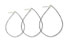 18 Black Leather Cord Necklace - 10 Pack 1