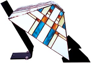 Lamp Wedgie, Stained Glass Lamps